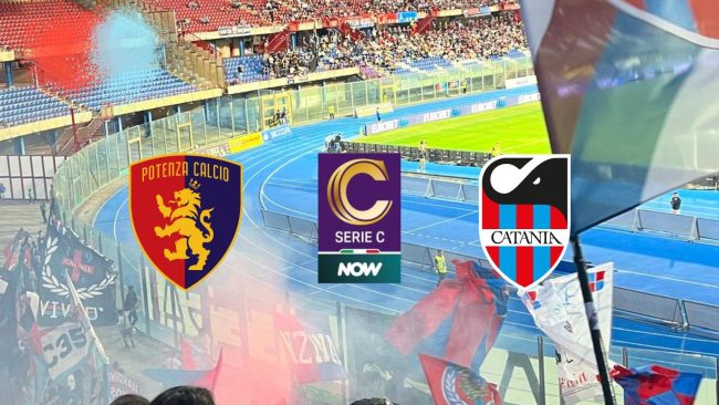 Potenza – Catania 1 – 2: il solito Inglese ed è quinto posto all’ultimo minuto…