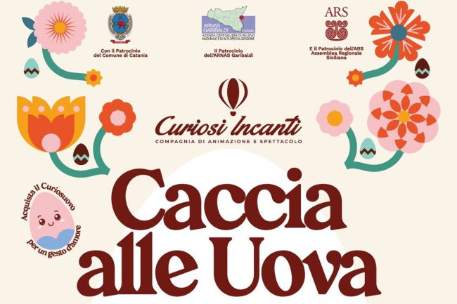 “Caccia alle uova” alla Villa Bellini: divertimento e solidarietà nel cuore di Catania