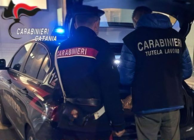 Controlli sui luoghi di lavoro a Giarre: 3 titolari denunciati, 2 attività sospese e sanzioni per oltre 11mila euro