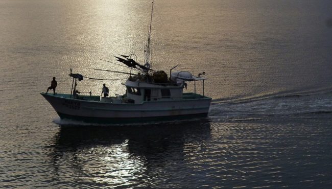 L’omaggio dei marinai di Mazara del Vallo a Papa Francesco