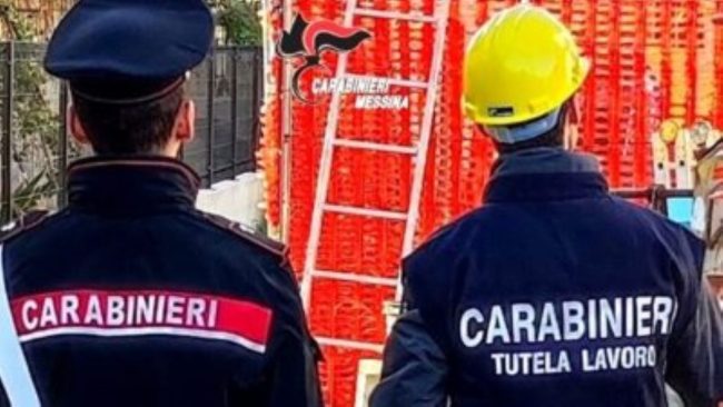Incidente sul lavoro a Furci Siculo, sequestrato cantiere: operaio in Rianimazione