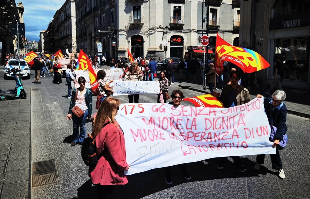 Stipendi arretrati all’ODA di Catania: la solidarietà della Cisal