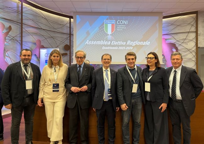 Enzo Falzone eletto presidente del Coni Sicilia