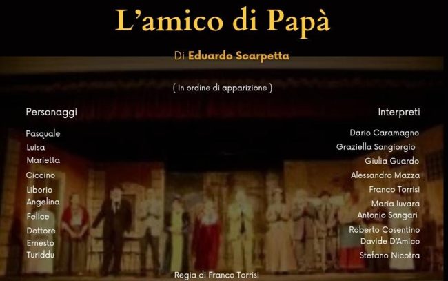Teatro Stabile Gravina, domenica ultima commedia della stagione con tante risate e… una novità
