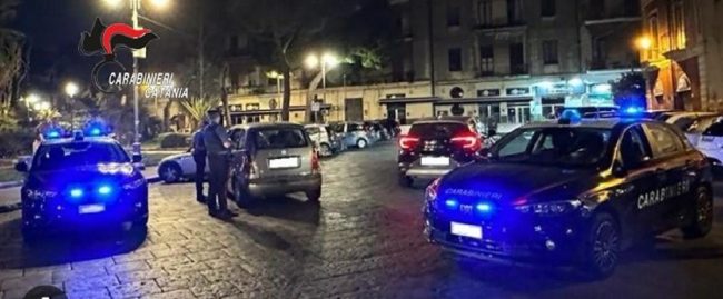 Il bilancio dei controlli nel centro storico di Catania