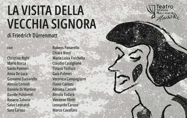 “La Visita della Vecchia Signora” chiude la 35ª stagione del Teatro Stabile Mascalucia Mario Re