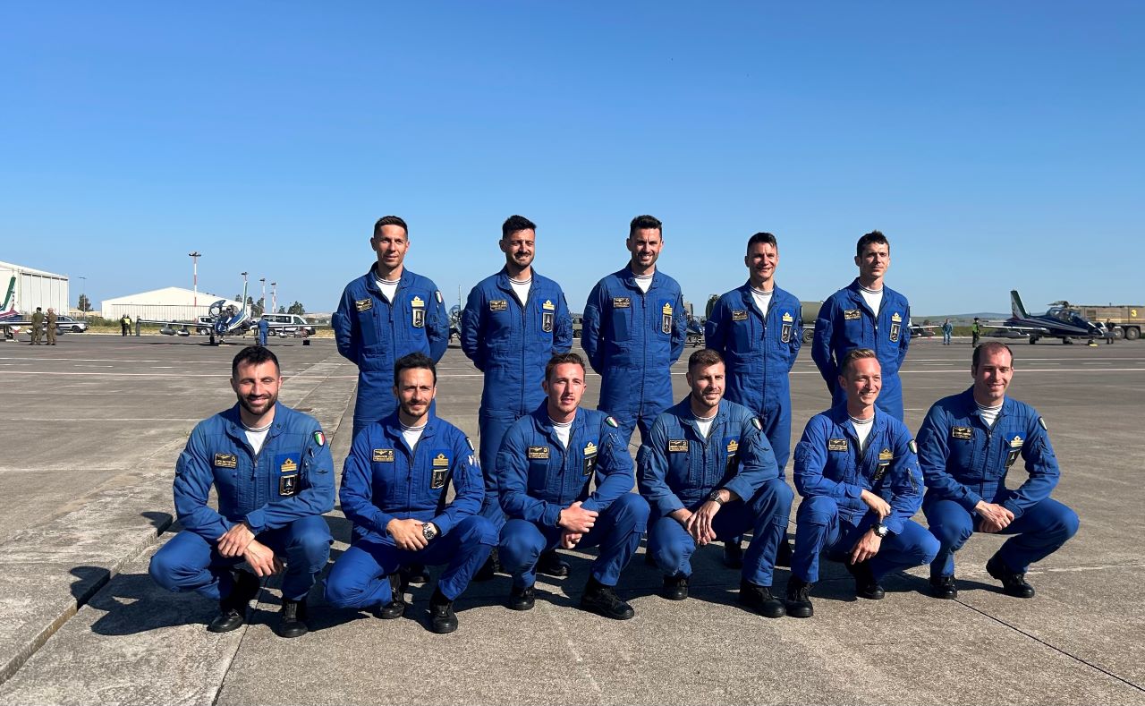 Catania Air Show, le Frecce Tricolori sono arrivate a Sigonella
