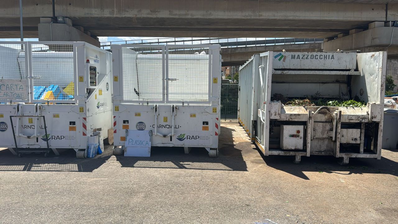 Furto al CCR di Palermo: temporaneamente sospesi i conferimenti di rifiuti