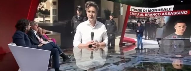 “Se non vi levate, vi ammazzo”: inviato Rai minacciato in diretta allo Zen di Palermo durante un servizio sulla strage di Monreale