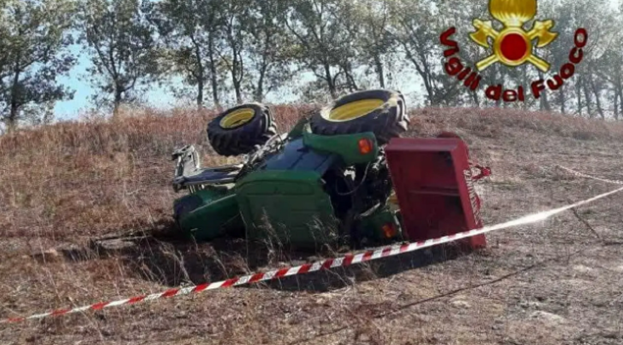 Incidente sul lavoro a Partanna, agricoltore schiacciato da trattore: è grave