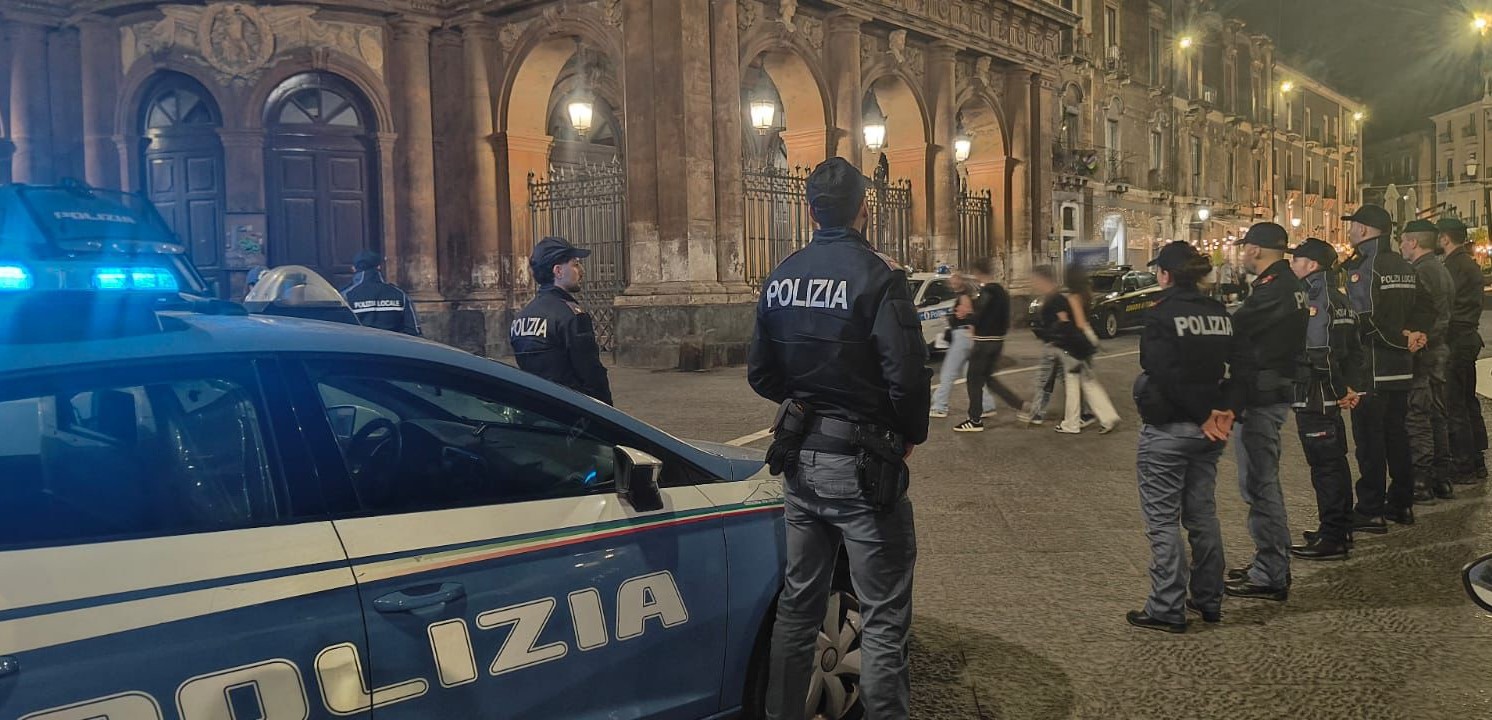 Movida sicura a Catania: stretta sui controlli nel centro storico, sanzioni e sequestri per oltre 20mila euro