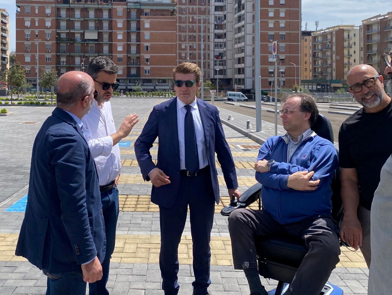 Completati i lavori del parcheggio scambiatore e del nuovo parco di viale Sanzio
