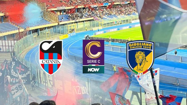 FINALE Catania-Giugliano 3 – 2: il viaggio rossazzurro continua