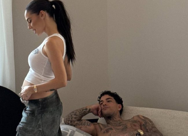 Giulia De Lellis è incinta: con Tony Effe presto genitori della piccola Priscilla