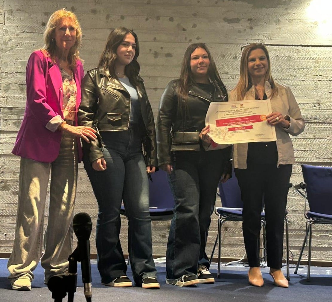 Premiato l’Istituto Gemmellaro di Catania alla giornata “La sicurezza e la salute comincia dai banchi di scuola”