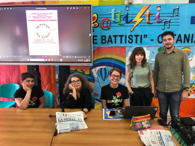“Credere nella scuola per essere credibili”, un incontro all’I.C. “Battisti” di Catania