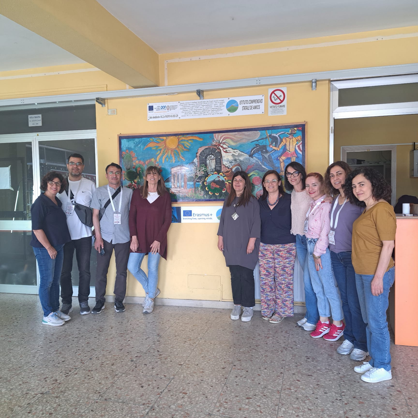 ERASMUS, settimana di scambi culturali e mobilità per docenti e alunni dell’I.C. “De Amicis” di Tremestieri Etneo