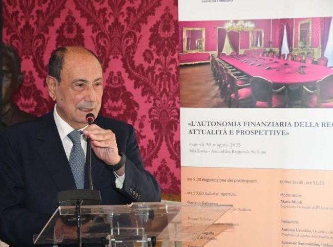 Finanziaria, Schifani: “Da Mef okay a tavolo di confronto per revisione norme”