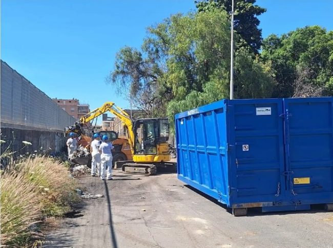 Catania, iniziati ufficialmente i lavori di bonifica di via Toledo