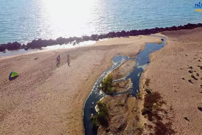 Fogne a cielo aperto sul litorale di San Leone: la denuncia di Mareamico