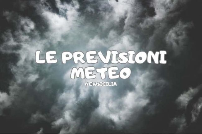 Meteo Sicilia, sabato tra nuvole e deboli piogge: in arrivo una nuova perturbazione