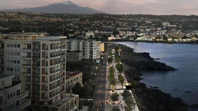 Il Lungomare di Catania si rifà il look: approvato il nuovo progetto