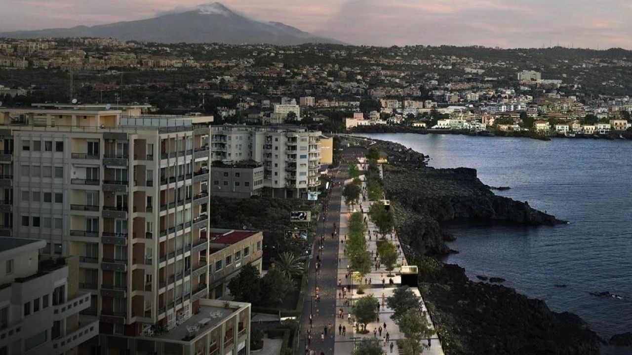 Il Lungomare di Catania si rifà il look: approvato il nuovo progetto