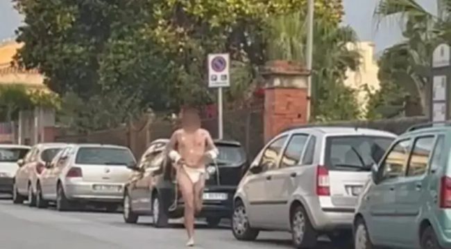 Si sveglia dal coma e scappa dall’ospedale con addosso solo un pannolone