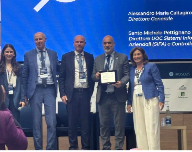 Premio Innovazione Digitale in Sanità all’Asp di Siracusa per il modello innovativo dei Pronto Soccorso