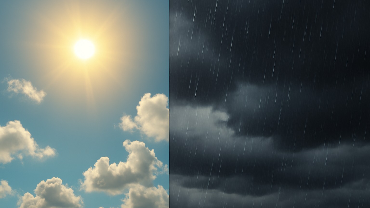 Sicilia divisa tra sole e temporali: le previsioni meteo per domani