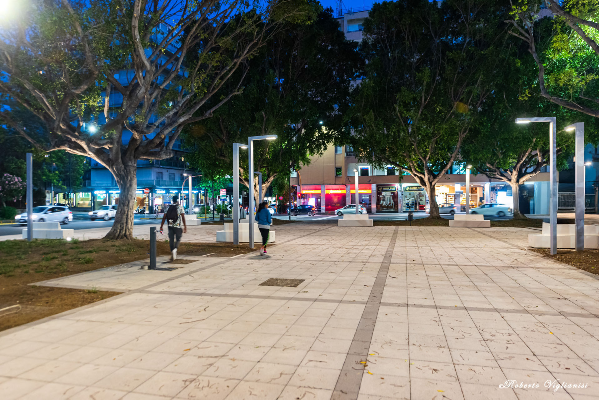Catania, riqualificata Piazza Michelangelo: nuova pavimentazione, verde e illuminazione moderna