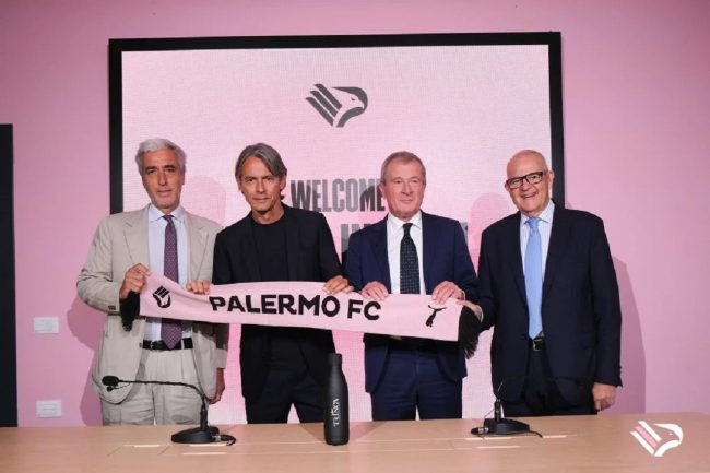 Tutto l’entusiamo rosanero di Filippo Inzaghi: “Daremo tutto noi stessi”
