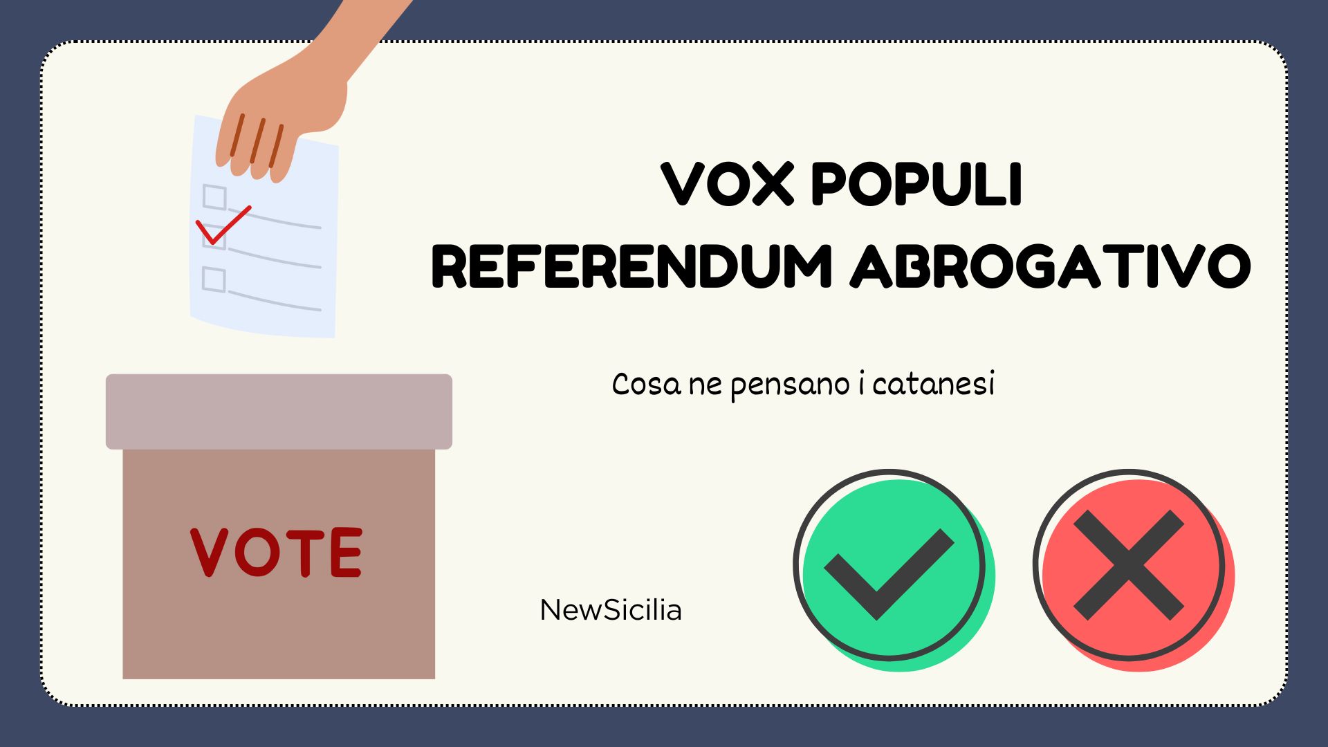 I commenti dei catanesi post fallimento del referendum – VIDEO