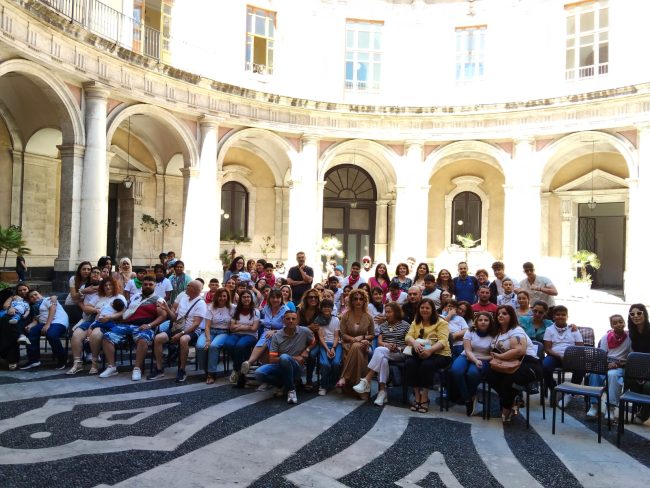 Grande festa al Convitto “Cutelli” di Catania, il saluto dei ragazzi di classe quinta della Scuola Primaria