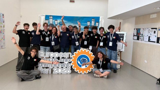 Finali Europee RoboCup Junior 2025: il “Boggio Lera” di Catania chiude in bellezza la stagione