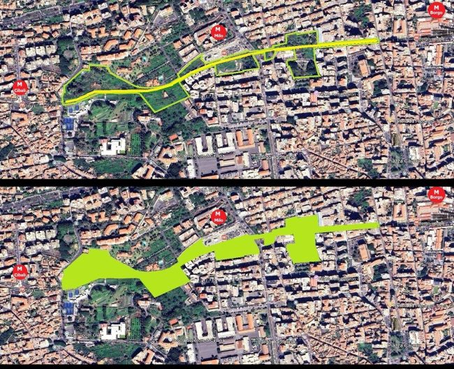 Catania, verso la Greenway FCE. Cerri: “Il progetto piace e punta a diventare un grande parco urbano”