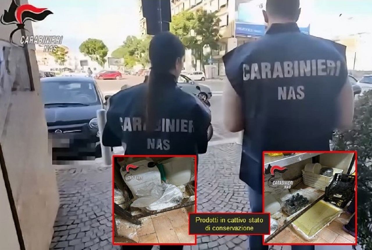 Scaffali arrugginiti e irregolarità: sequestrata un’attività di cosmetici a Catania