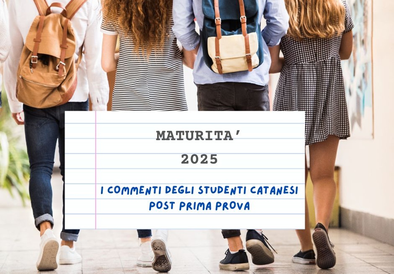 Maturità 2025: i commenti degli studenti catanesi dopo la prima prova – VIDEO INTERVISTE