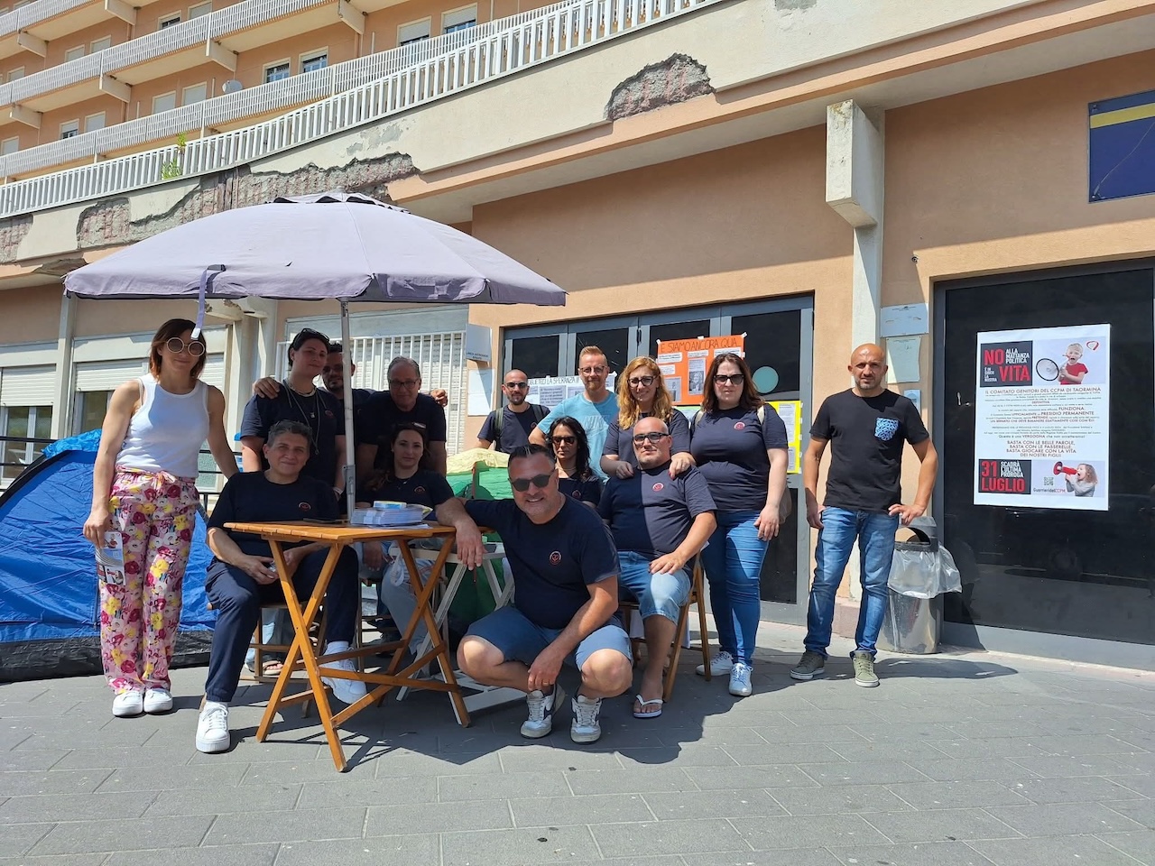 Taormina, genitori in tenda per salvare la Cardiochirurgia Pediatrica: il Codacons lancia un appello