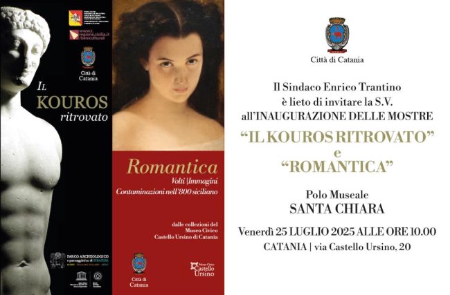Catania accoglie il “Kouros ritrovato”: al via l’allestimento al Polo Museale Santa Chiara