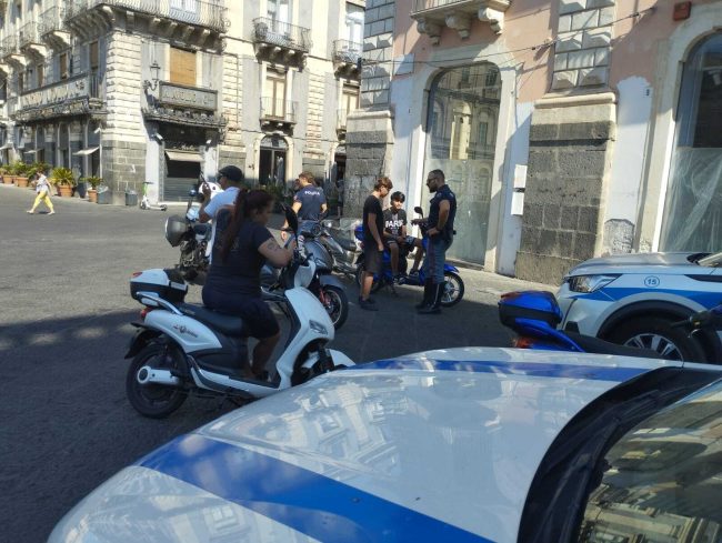Catania, sequestri e sanzioni di 8 motocicli a pedalata assistita