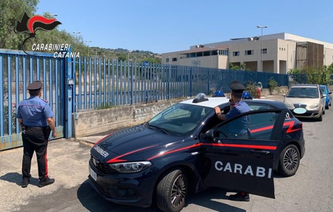 Furto al Palacannizzaro: due arresti dei carabinieri