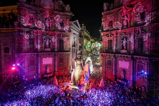 Palermo si prepara al festino di Santa Rosalia 2025: i divieti al traffico e il programma degli eventi