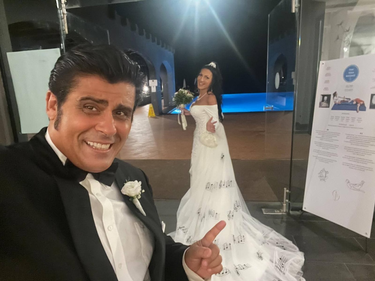 Matrimonio rock’n’roll per Renny Zapato e la sua Deborah: un sì tra emozione, musica e Harley