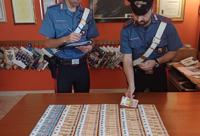 Beccato con 5mila euro “falsi” in casa: un arresto a Ciminna