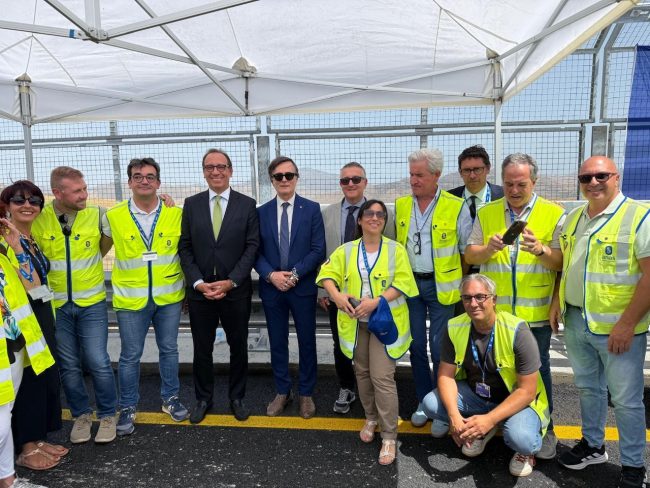 Inaugurato svincolo Manganaro sulla Palermo-Agrigento. Aricò: “Addio a semafori e rallentamenti”