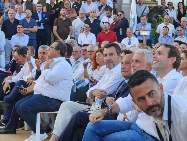 Matteo Salvini a Catania. L’obiettivo: “Lega primo partito in Sicilia”