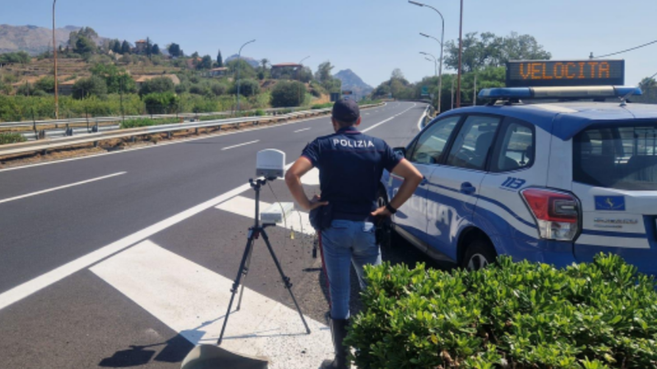 Controlli su A18 e A20: autovelox attivi dal 28 luglio al 3 agosto in Sicilia Orientale