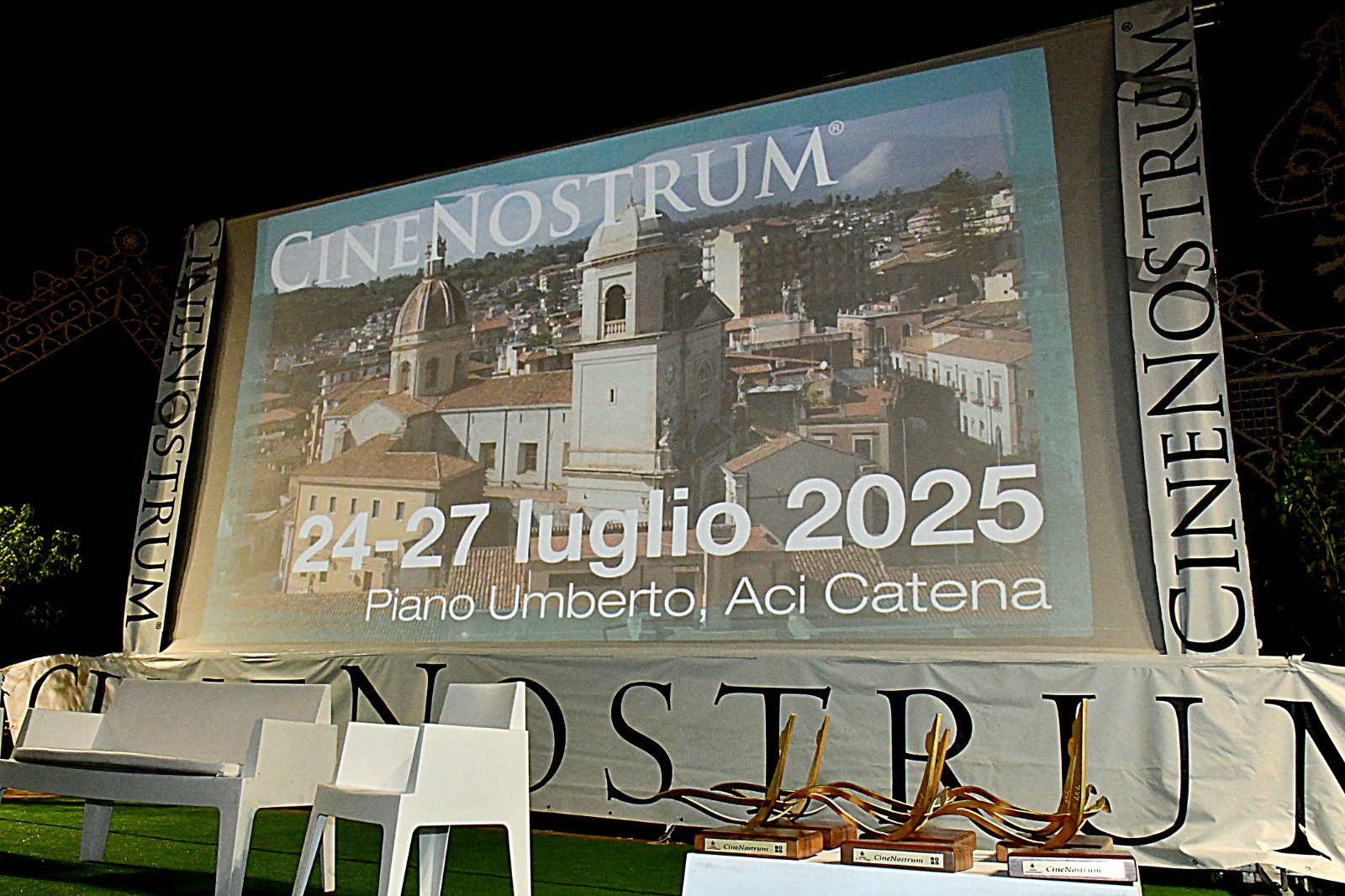 CineNostrum, si è conclusa la XX edizione ad Aci Catena: tra ospiti d’eccezione, musica e nuovi linguaggi del cinema