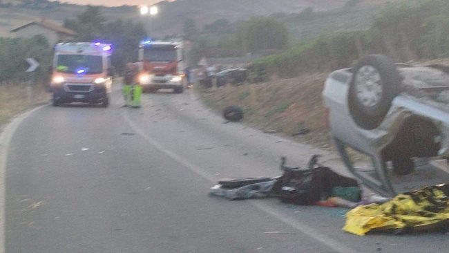 C’è una seconda vittima nell’incidente avvenuto a Naro